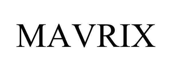 Trademark Logo MAVRIX