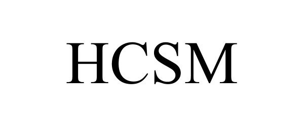  HCSM