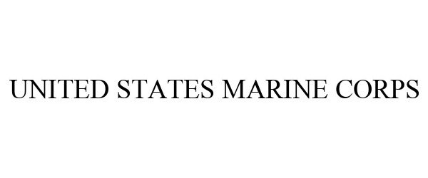 UNITED STATES MARINE CORPS