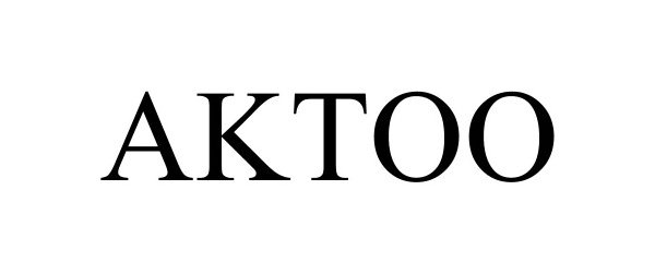 Trademark Logo AKTOO
