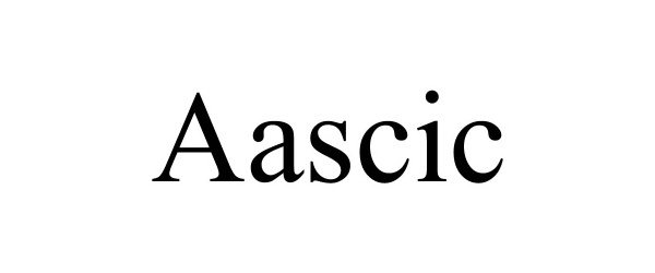Trademark Logo AASCIC
