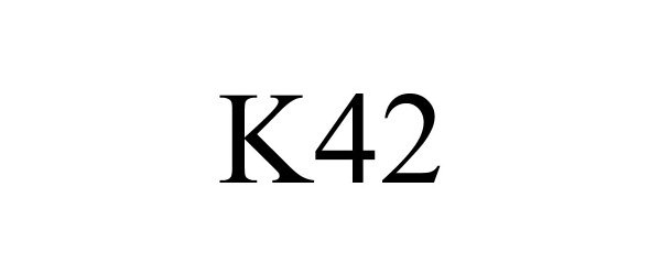 Trademark Logo K42