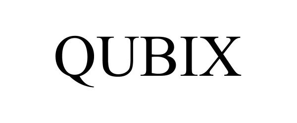Trademark Logo QUBIX