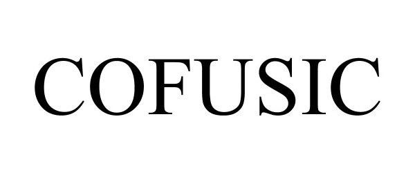 Trademark Logo COFUSIC