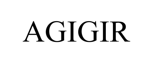 Trademark Logo AGIGIR