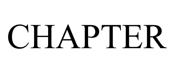 Trademark Logo CHAPTER