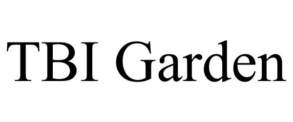 Trademark Logo TBI GARDEN