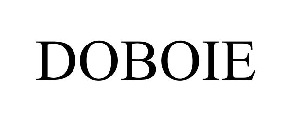 Trademark Logo DOBOIE