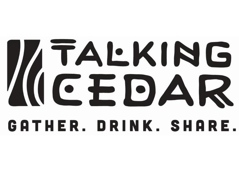 Trademark Logo TALKING CEDAR, GATHER, DRINK, SHARE