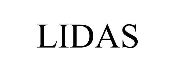 Trademark Logo LIDAS
