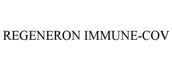 Trademark Logo REGENERON IMMUNE-COV