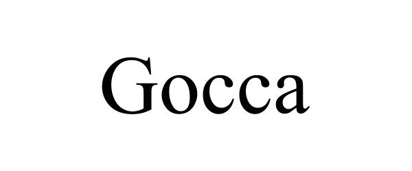 Trademark Logo GOCCA