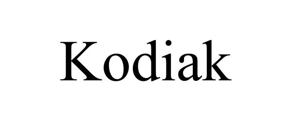 Trademark Logo KODIAK