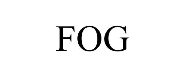 Trademark Logo FOG