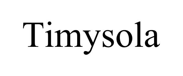 Trademark Logo TIMYSOLA