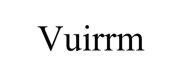  VUIRRM