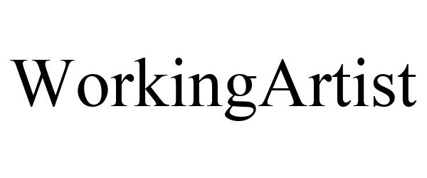 Trademark Logo WORKINGARTIST