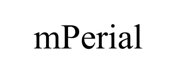 Trademark Logo MPERIAL