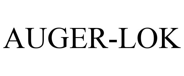 Trademark Logo AUGER-LOK
