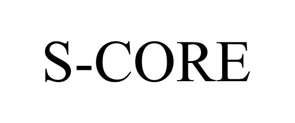 Trademark Logo S-CORE