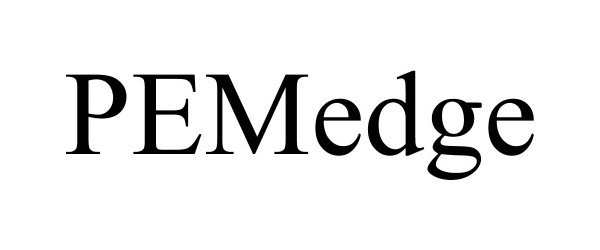 Trademark Logo PEMEDGE