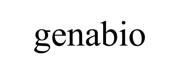 Trademark Logo GENABIO