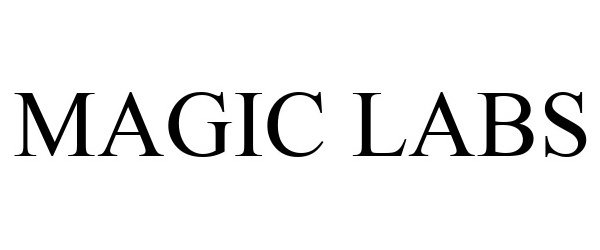 Trademark Logo MAGIC LABS