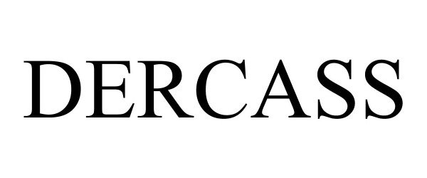 Trademark Logo DERCASS