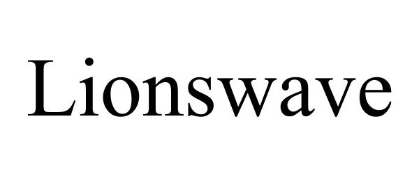 Trademark Logo LIONSWAVE