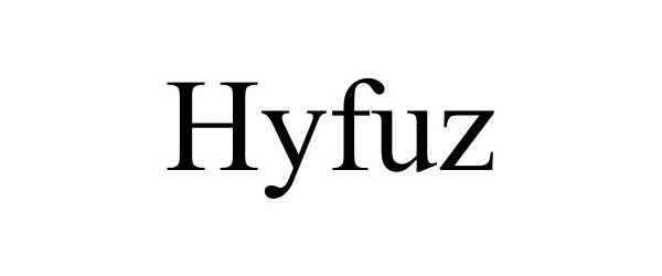 Trademark Logo HYFUZ