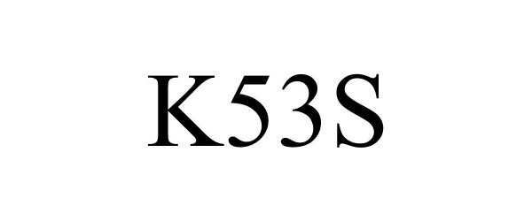 Trademark Logo K53S