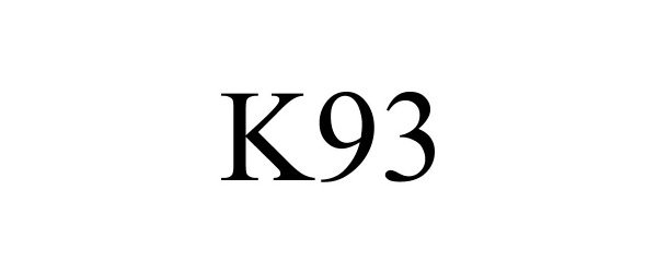 Trademark Logo K93