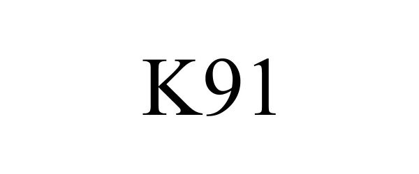 Trademark Logo K91