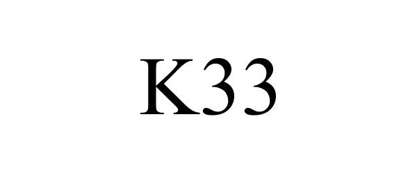 Trademark Logo K33