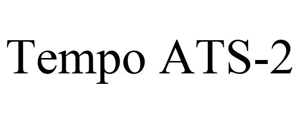 Trademark Logo TEMPO ATS-2