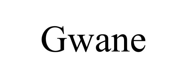 Trademark Logo GWANE
