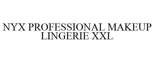  NYX PROFESSIONAL MAKEUP LINGERIE XXL