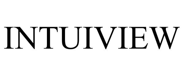 Trademark Logo INTUIVIEW