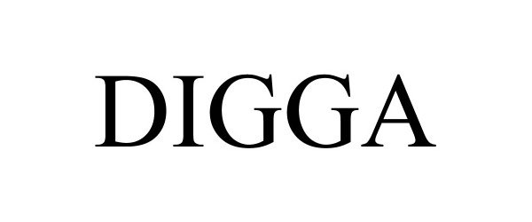 Trademark Logo DIGGA
