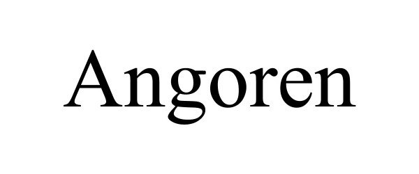 Trademark Logo ANGOREN