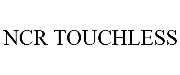  NCR TOUCHLESS