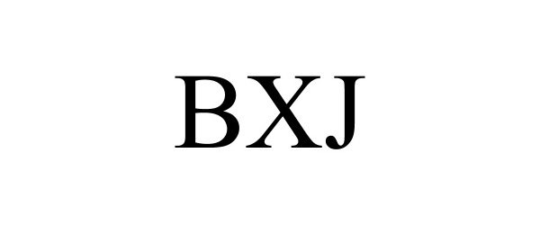 Trademark Logo BXJ
