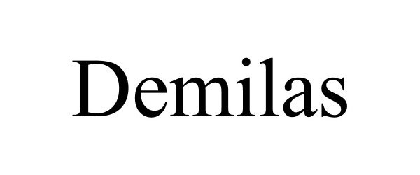 Trademark Logo DEMILAS