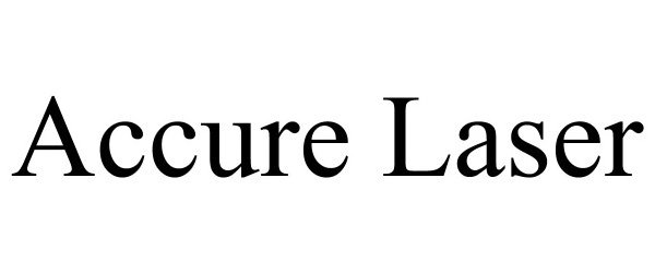 Trademark Logo ACCURE LASER