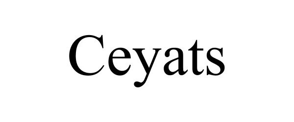Trademark Logo CEYATS