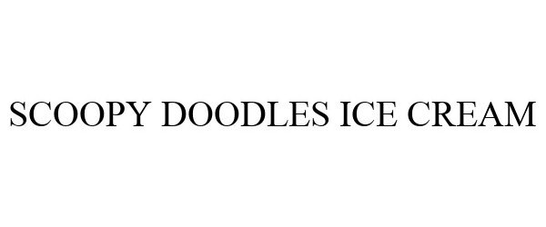  SCOOPY DOODLES ICE CREAM