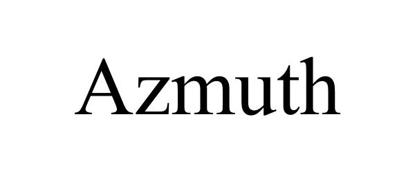 Trademark Logo AZMUTH