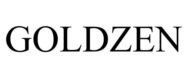 Trademark Logo GOLDZEN