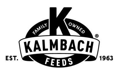 Trademark Logo K FAMILY OWNED KALMBACH FEEDS EST. 1963