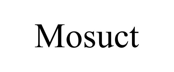 Trademark Logo MOSUCT